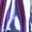 Blue, variant on Aislor Women's Alien Astronaut Shiny Metallic A-line Dress with Headband Halloween Cosplay Silver 3XL