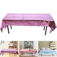 thumbnail image 2 of 2PCS Table Cloth Glossy Waterproof Table Cover Table Decoration for Christmas, 2 of 10