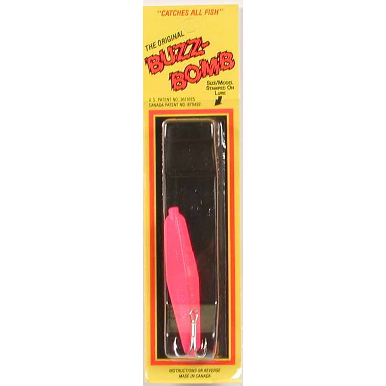 Buzz Bomb 2.5 inch Hot Pink, Fishing Jigs