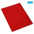 thumbnail image 3 of Uxcell Plastic Folders with Pockets, Letter Files Portfolio Storage Folder, Red 6 Pack, 3 of 5