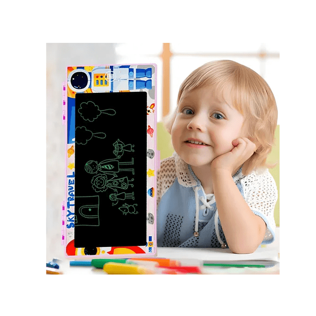 Lapicera De Lcd Y Gran Capacidad Estuchera/ Organizador Xtellar azul