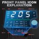 thumbnail image 4 of Soldadora ARCCAPTAIN TIG 205P Pro 5 en 1 de doble voltaje 120 V/240 V, 4 of 8