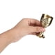 thumbnail image 1 of Copa de vino vintage en relieve de metal europeo Copa de arte artesanía decoración adornos para el hogar Amonsee NO, 1 of 6