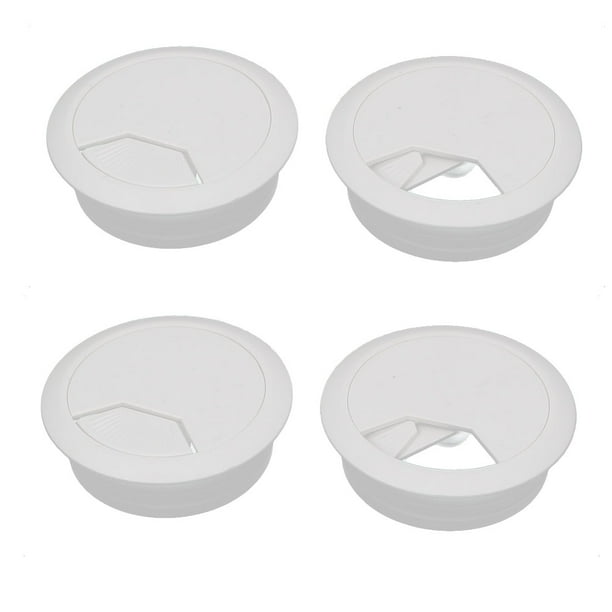 50mm Dia. Plastic Computer Grommet Desk Surface Tidy Cable Wire Hole