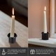 thumbnail image 3 of BESTYASH 4Ud Portavelas Negros Para Velas Tealight Ideales Para Café Cocina Y, 3 of 5