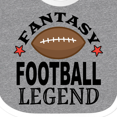 thumbnail image 4 of Inktastic Fantasy Football Legend Sports Boys Baby Bib, 4 of 4