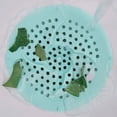 thumbnail image 7 of 1 PackHair Catcher,4.52" Square Hair Drain Cover for Shower Silicone Hair Stopper with Suction Cup,Easy to Install Suit for Bathroom,Bathtub,Kitchen,Green, 7 of 7