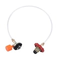 thumbnail image 2 of Almencla Adaptateur de Tuyau de Propane Réchauds de Camping Adaptateur de Réservoir de Gaz pour Voyage Plein Air Randonnée Rouge, 2 of 8