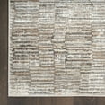 thumbnail image 4 of Nourison Eco-Friendly Modern Ivory Mocha 9' x 12' Area Rug (9x12), 4 of 8