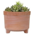 Better Homes & Gardens 10in Ellington Clay Planter, Terracotta