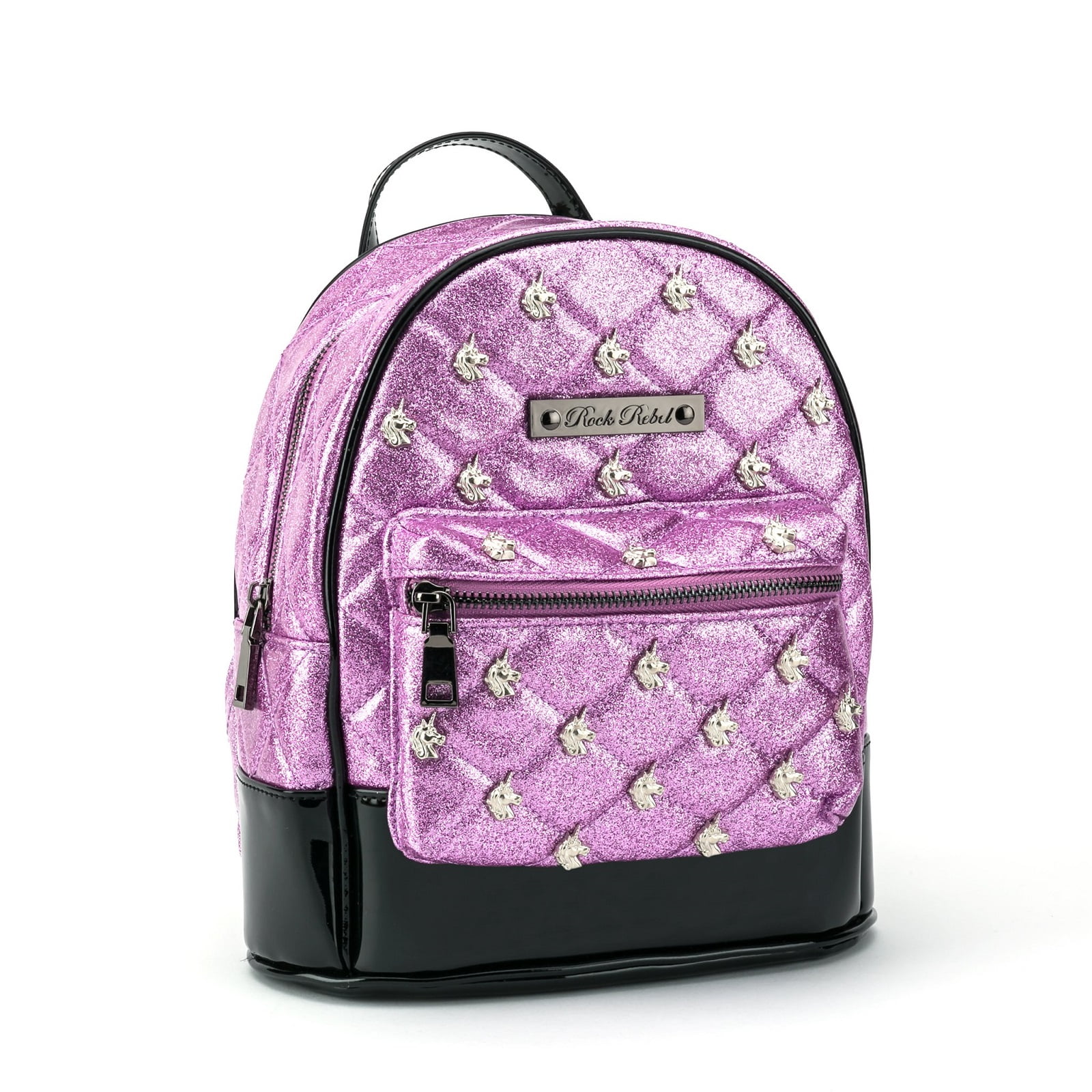 pink backpack glitter