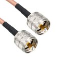 thumbnail image 3 of RF Cable coaxial Alambre coaxial RG-142, Macho PL-259 UHF a Macho UHF PL-259 30cm Unique Bargains cables de audio coaxiales digitales, 3 of 4