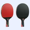 thumbnail image 2 of 1 Pc Single Professional Training Carbon Table Tennis Bat Racket Ping Pong Paddle Carbon Fiber And Rubber Ping Pong Paddle Short Handle, 2 of 6