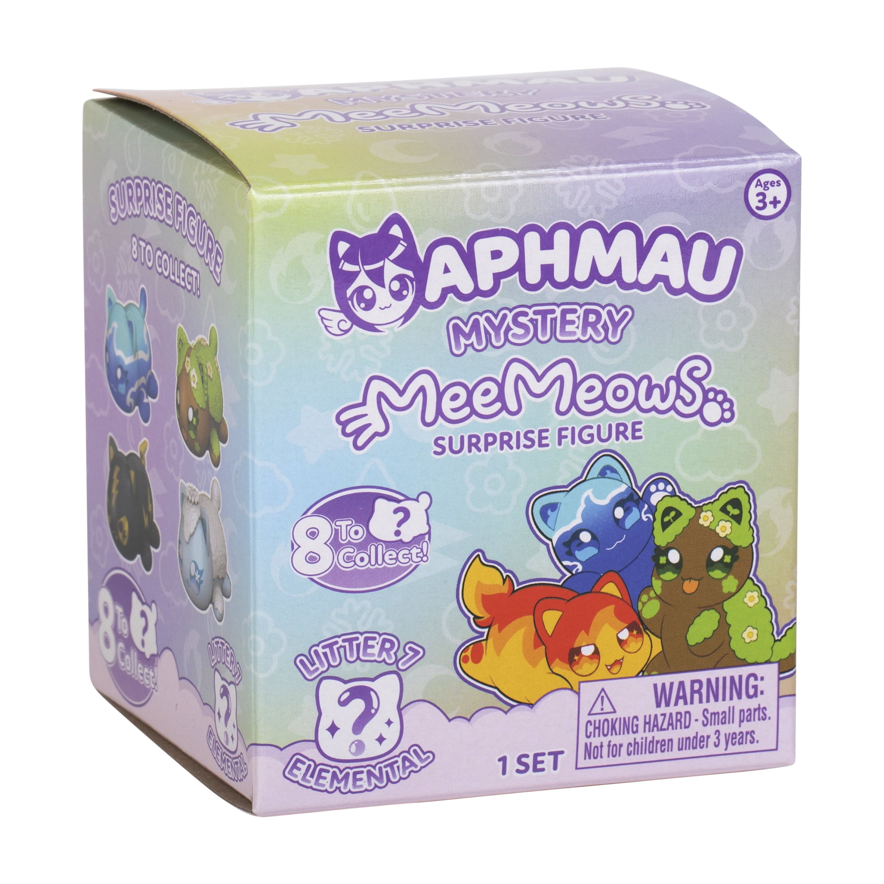 Aphmau Mystery MeeMeow Figures - Series 7 Elemental Ages 5+