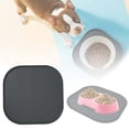 thumbnail image 1 of Pet Dogs Placemat Pet Dogs With Raised Edges Spills Keep Floors Clean Dog Feeding Mat Leak Proof Dog Placemat Circular Table Mat Large Small round Dinner Table Set for 4 round Kitchen Tables Set Think, 1 of 5
