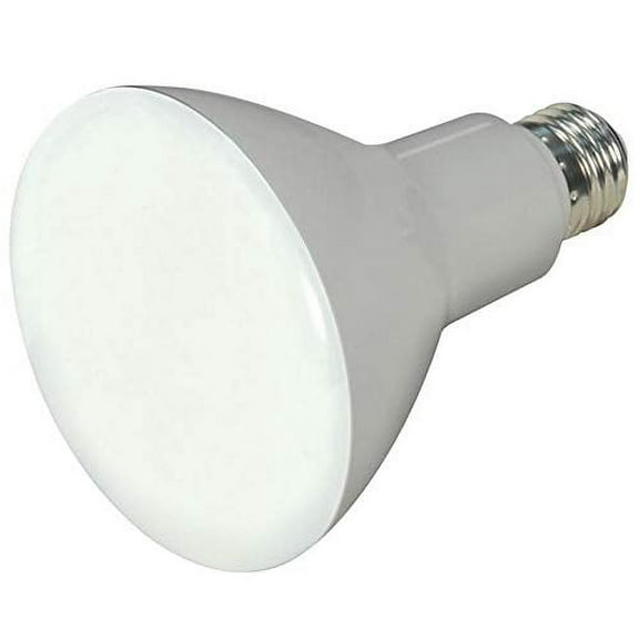 12 Pack - Satco 9.5 watt; BR30 LED; 105' Beam Spread; 4000K; Medium Base; 120 Volts; Dimmable - S9622