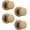 Champagne Bronze, variant on 1 Pack Antique Brass Privacy Door Knobs with Lock, Vintage Door Handles with Antique Brass Door Knobs Interior for Bedroom or Bathroom, Heavy Duty Door Lever for Left Right Sided Doors
