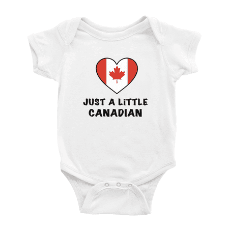 

Just A Little Canadian Cute Baby Clothing Bodysuits For Boy Girl