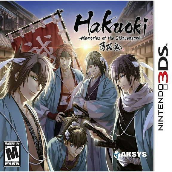 Restored Hakuoki: Memories of the Shinsengumi (Nintendo 3DS, 2013) Video Game (Refurbished)