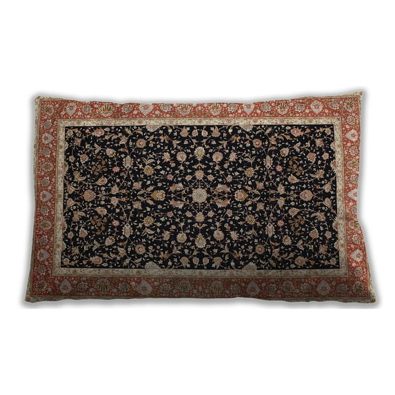 Ahgly Company Indoor Rectangular Traditional Lumbar Throw Pillow, 13 inch by 19 inch
