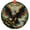 Ornament, variant on Eagle Ornament, Patriotic Art, American Eagle, Holiday Decor, Stars and Stripes, Unique Ornament, Festive Gift, Military Ornament, Veteran, Holiday Keepsake, Xmas Tree Hanging Deco