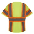 thumbnail image 2 of 3C Products ANSI/ISEA 107-2020 Class 3 Safety Green Ulta Cool Mesh Safety Vest w/ 3M Reflective Tapes and multiple Pockets SV5300-3XL, 2 of 5