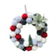 thumbnail image 5 of Corona de Navidad,Corona navideña para puerta de entrada,pared y ventana,Regalos de coronas navideñas para interiores y exteriores,Adornos decorativos de corona para colgar en la, 5 of 9