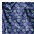 thumbnail image 4 of Soimoi Heavyweight Cotton Canvas Fabric Material- 56 Inch Wide, Blue- Floral Print, Ideal For Making Durable Tote Bags, Backpacks, Upholstery, Cushions, Tents, Furniture Covers, 1 Yard, 4 of 6