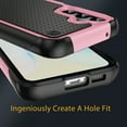 thumbnail image 3 of Armor Shockproof Case for Samsung Galaxy S24 Plus, [Military Grade Anti-Drop] Rugged Hybrid Hard PC+Soft Silicone Heavy-Duty Tough Durable Slim Lightweight Protective Bumper Phone Case, Pink, 3 of 7