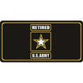 thumbnail image 1 of Plaque d'Immatriculation Photo Retraitée de l'Armée Américaine, 1 of 1