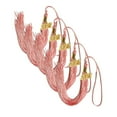 Academic Grade Graduation Tassels with 2025 Gold Pendants, Elegant Accessories to Mark the