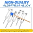 thumbnail image 5 of Brain Tuner Tuning Fork Set of 5, EEG Delta Theta Alpha Beta Tuning Forks with Wooden Voice Box (256 Hz, 259 Hz, 262 Hz, 267Hz, 271Hz), 5 of 6