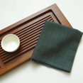 thumbnail image 4 of 7Pcs Cotton Linen Cloth Table Napkin Polyester Handkerchief Cloth Tea Towel Dinner Party Xmas Solid Cup Dishes Napkins Table Decorative, 4 of 7