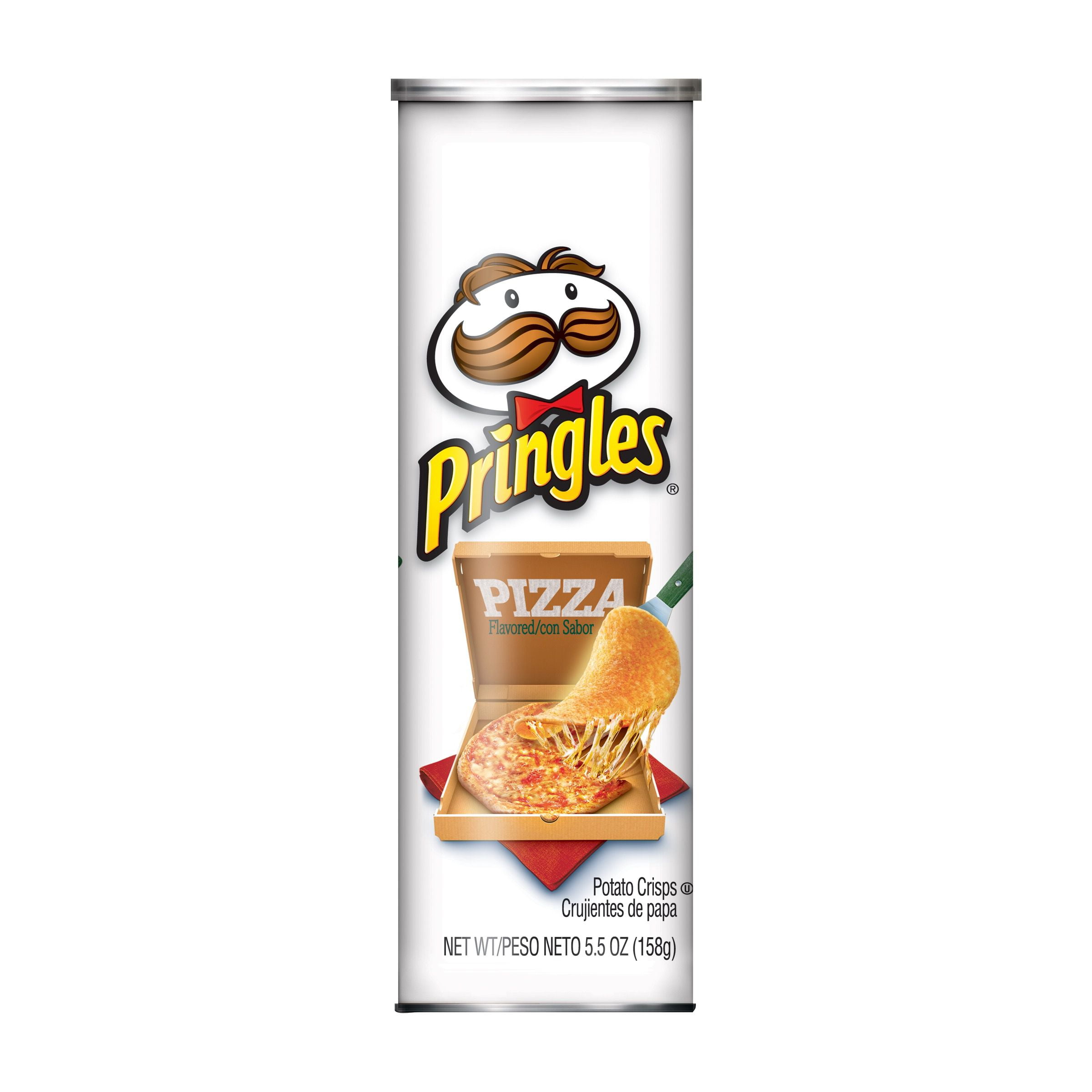 Pringles Pizza Potato Chips 5.5 oz Cans Pack of 14
