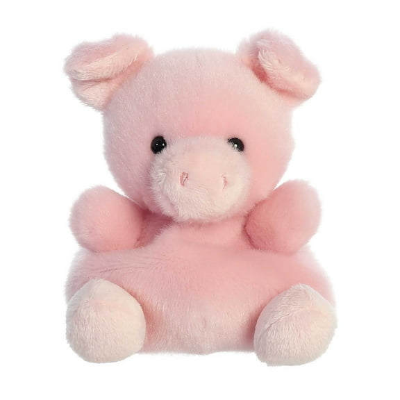 Aurora - Mini Pink Palm Pals - 4.5" Wizard Pig - Adorable Stuffed Animal