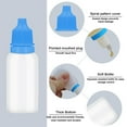 thumbnail image 3 of 50Pcs Small Empty Squeeze Dropper Bottles Plastic Thin Tip Dropper Bottles 15ML Portable Squeezable Liquid Dropper Blue, 3 of 6