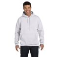 thumbnail image 2 of Hanes Ultimate Cotton Adult Pullover Hoodie Sweatshirt, XXL, Ash, 2 of 6