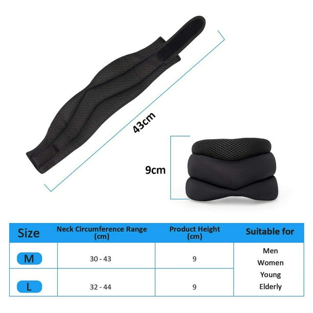 Neck support top for elderly