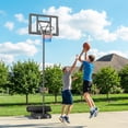 thumbnail image 2 of Soozier Portable Basketball Hoop Stand Outdoor, 4.4–10 ft Easy Adjustable, 2 of 10