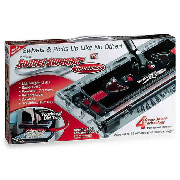 Cordless Swivel Floor and Carpet Sweeper Cordless Swivel Floor and Car