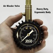 JACO BikePro Presta Tire Pressure Gauge - 60 PSI | Presta/Schrader (Mountain Bikes)