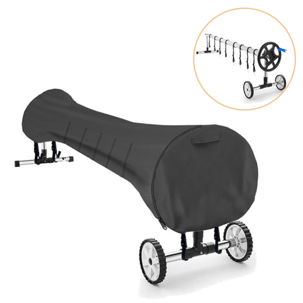 Solar Reel Protective Cover for Pool Waterproof Pool Reel Cover Solar Blanket Cover for Above