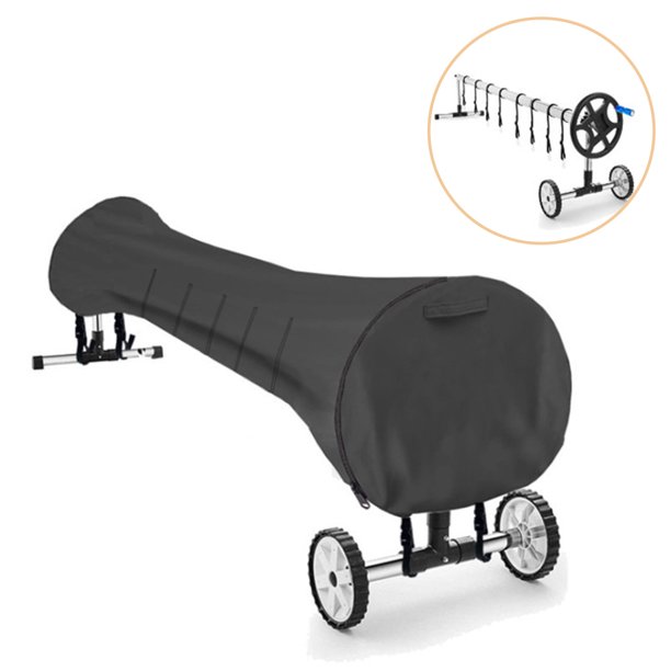 Solar Reel Protective Cover for Pool Waterproof Pool Reel Cover Solar