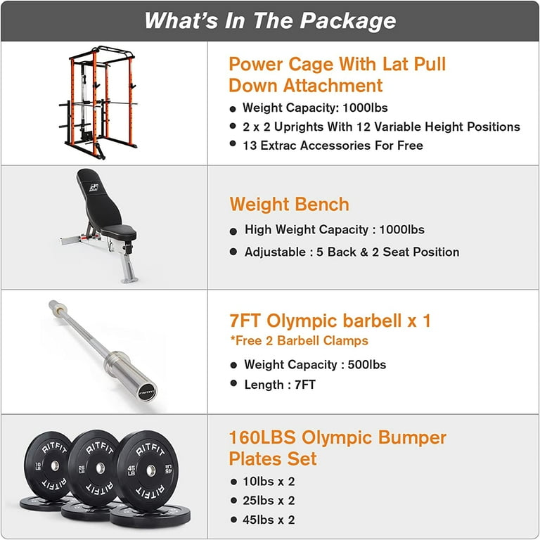 Weight bench clamps new arrivals