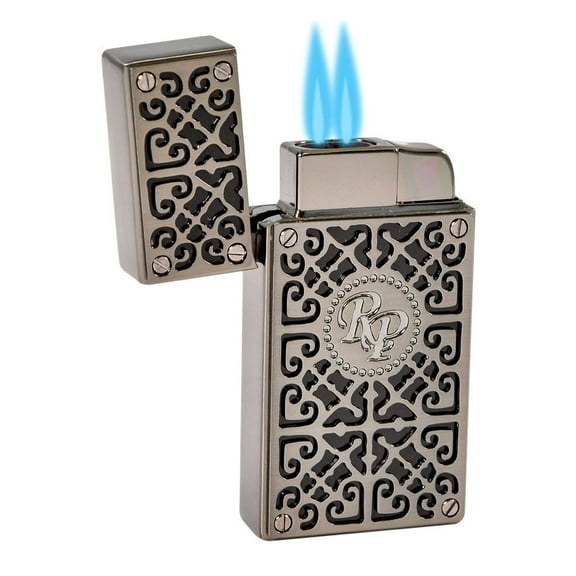 Rocky Patel Lighter Burn Double Torch - Black
