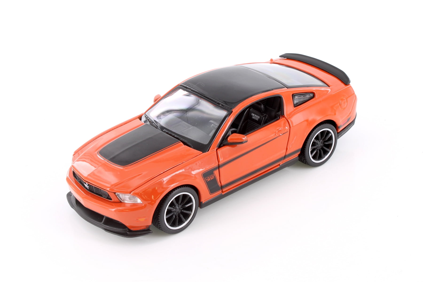 2012 Ford Mustang Boss 302 Hardtop, Orange - Showcasts 37269