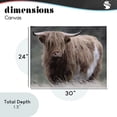 thumbnail image 4 of Stupell Industries Farmhouse Wandering Harry Highland Cattle Canvas Art, 30 x 24, by Marcus Prime, 4 of 8