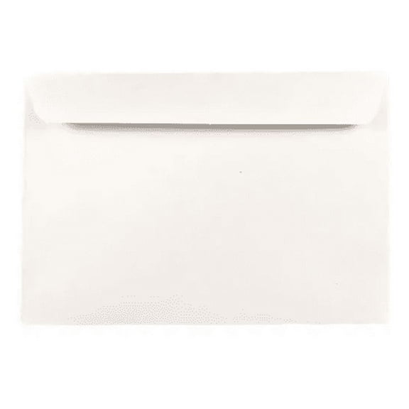 LUXPaper 7 1/2 x 10 1/2 Booklet Envelopes, Bright White, 500/Pack