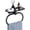 Matte Black, variant on Hand Towel Ring with Shelf, Stainless Steel Hand Towel Holder, Heavy Duty Bath Accessories, Wall Mounted Towel Hanger for Bathroom Kitchen