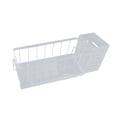 thumbnail image 1 of Organizador de fregadero de cocina resistente al óxido con soporte para palillos, escurridor y soporte para esponja blanco, 1 of 6
